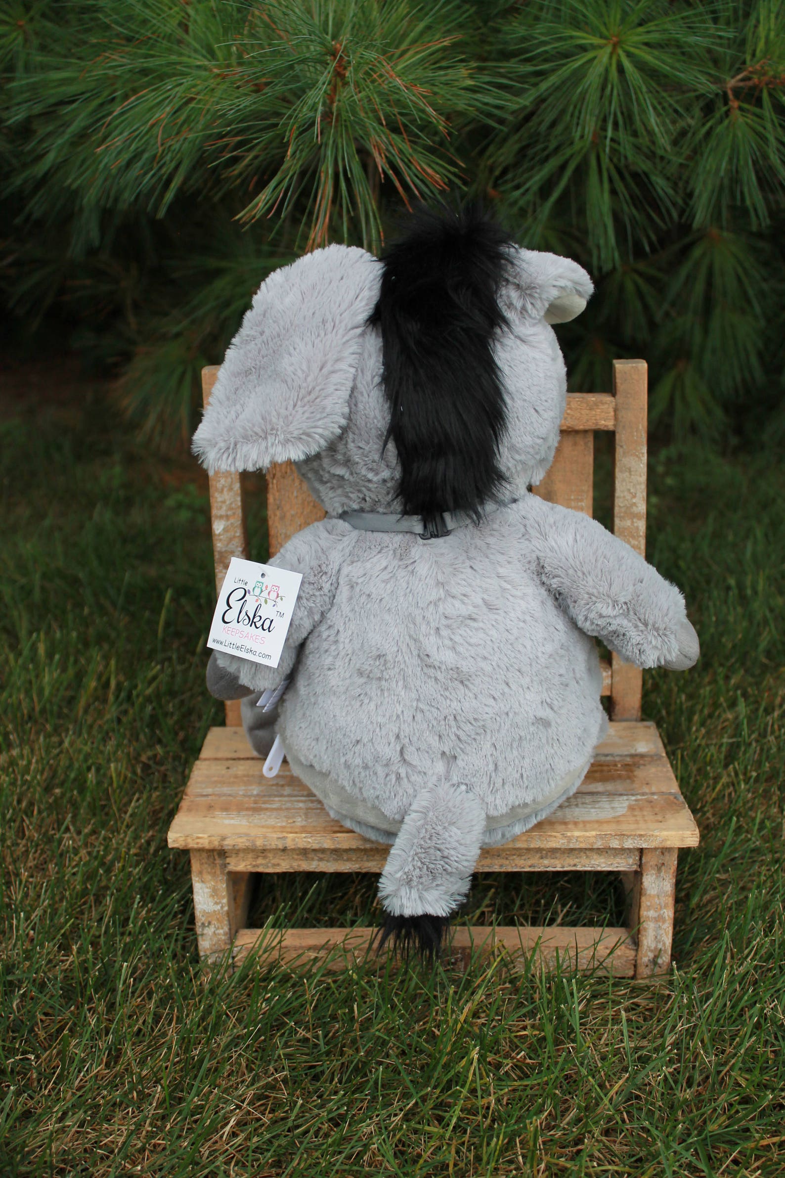 Hodie Personalized Donkey Dominic Donkey Birth Stat Plush | Etsy