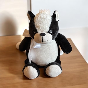 Plush Skunk Keepsake: Birth Stats, Ring Bearer Invite, Little Elska