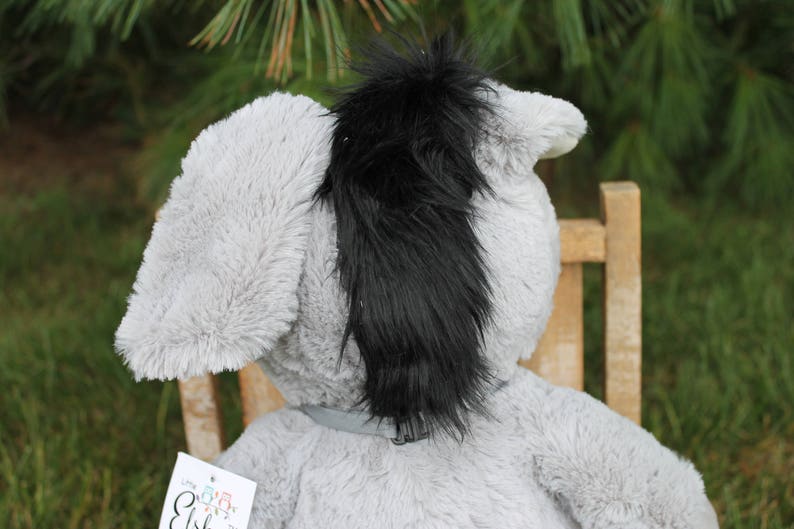 Hodie Personalized Donkey Dominic Donkey Birth Stat Plush Etsy