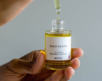 PALO SANTO Perfumed Hair Oil  | Organic, Sustainable Source