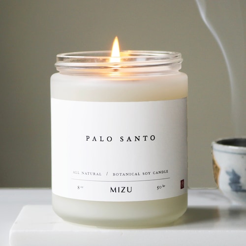 VETIVER SMOKE Essential Oil Candle All Natural Soy Candle Etsy