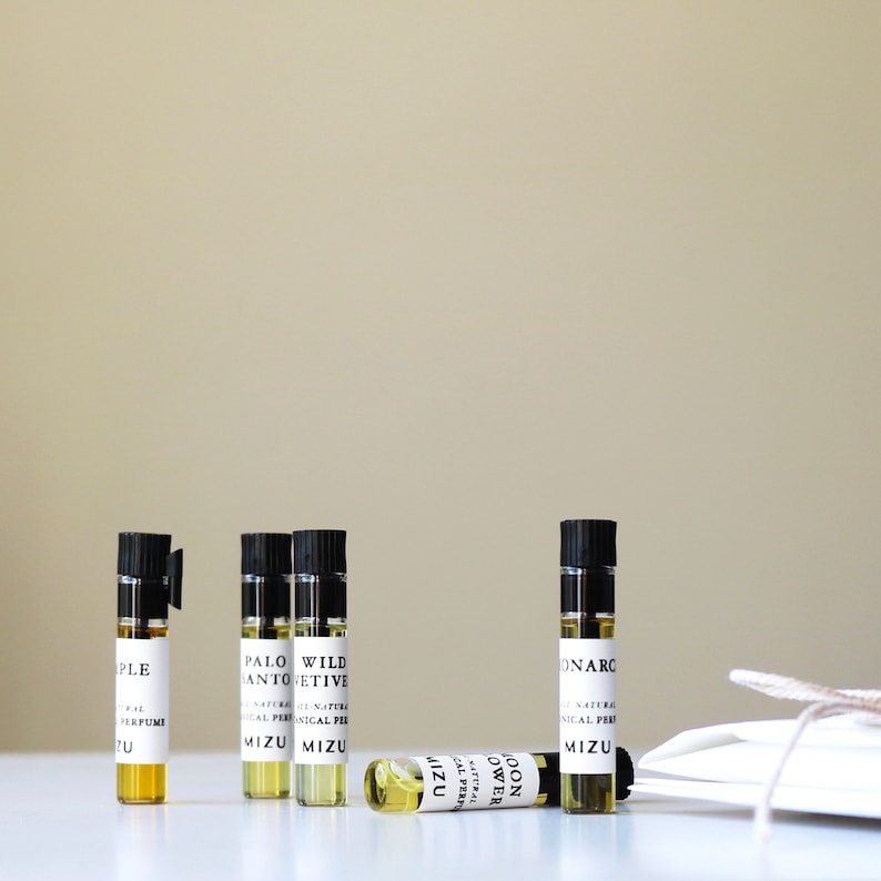 ALL NATURAL Botanical Perfume Oil Discovery Set All Genders image 4