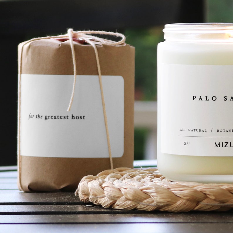 HINOKI Essential Oil Candle /// Grapefruit, Hinoki, Cypress image 3