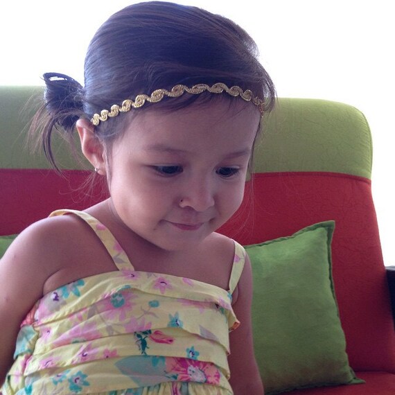 braided baby headband