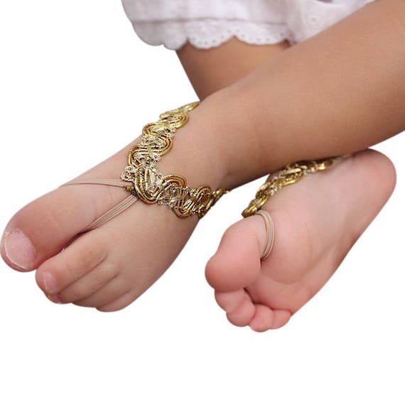 newborn barefoot sandals