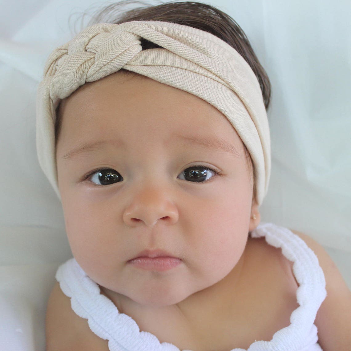 Infant Headbands Nude Baby Headbands Baby Head Wraps Baby Etsy