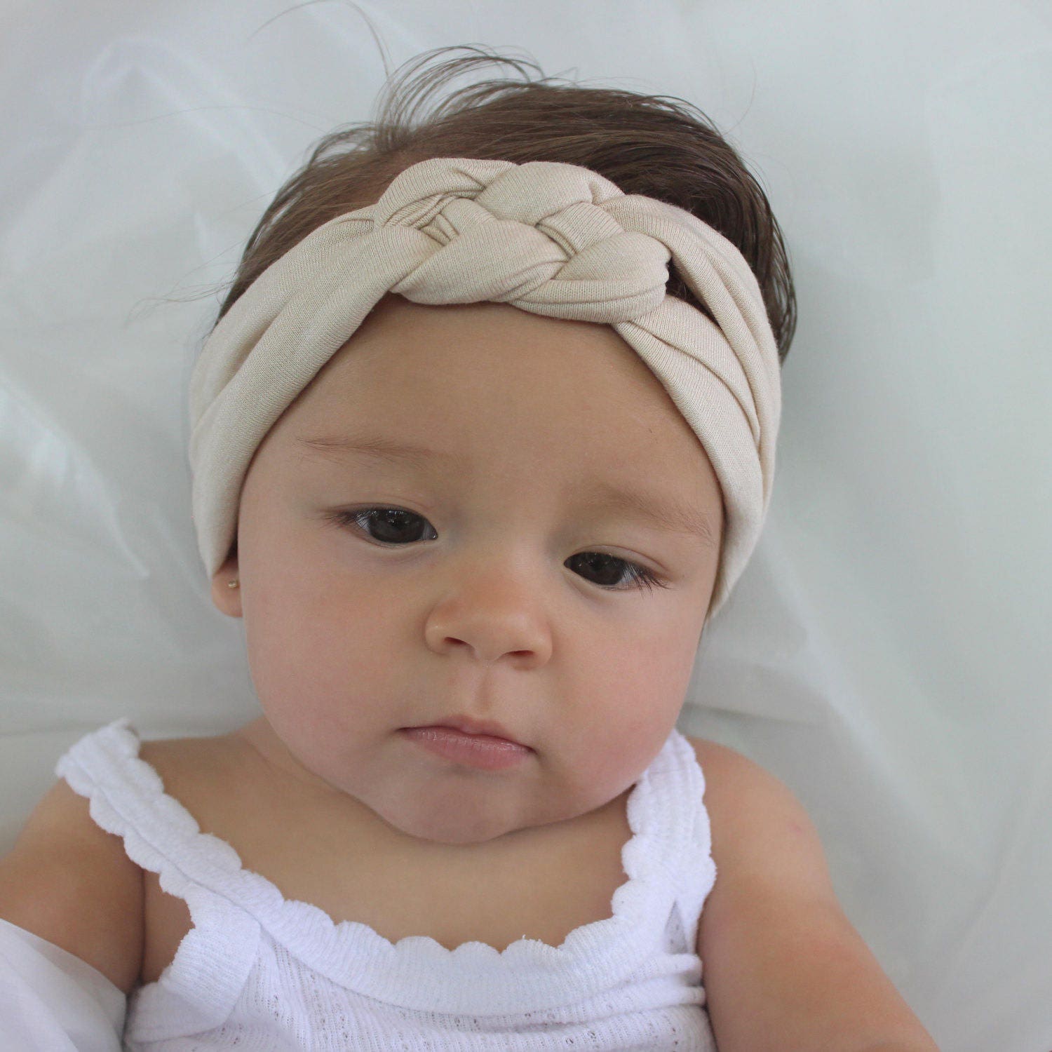Infant Headbands Nude Baby Headbands Baby Head Wraps Baby Etsy