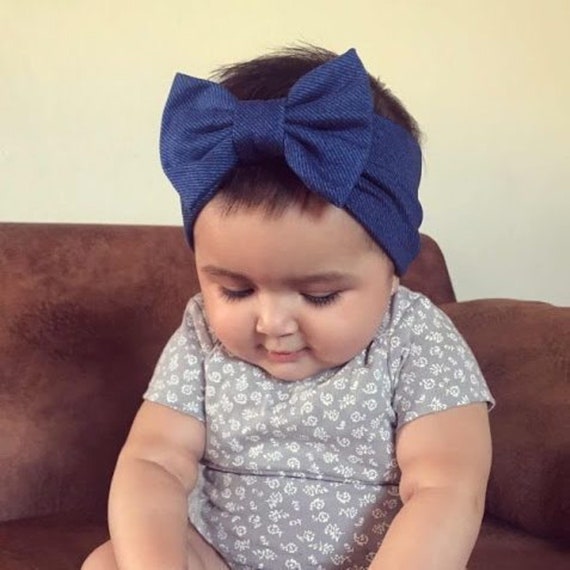 turban bow headband