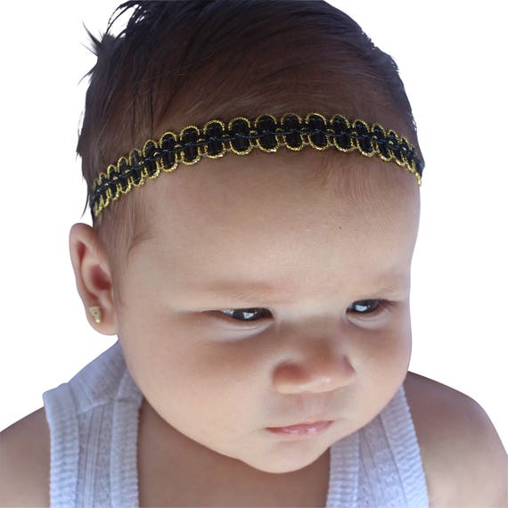 baby black headband
