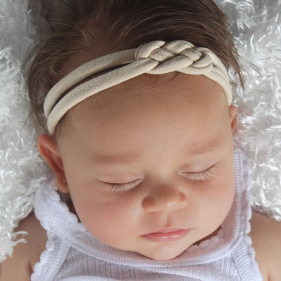 baby headband with knot