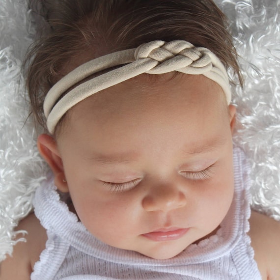 Baby Knot Headband Braid Headband Purple Headband Purple Headband Infant Headbands Celtic Knot Headband Toddler Headband