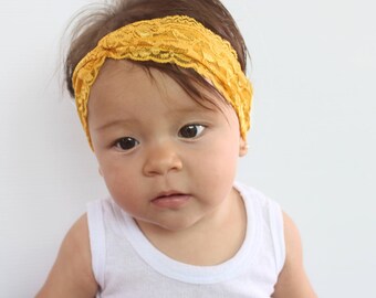 Mustard Headband, Yellow Headband, Turbans, Soft Headband, Very soft Headband, Adult Turban Headband, Twisted Headband