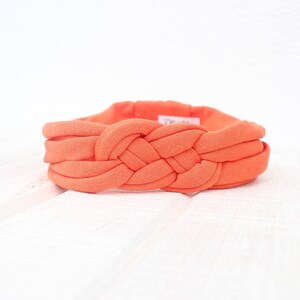 Baby Headband, Orange Headband,  Knotted Headband, Knot Headband, Baby Headbands, Infant Headband, Toddler Headband, Solid Color Headband