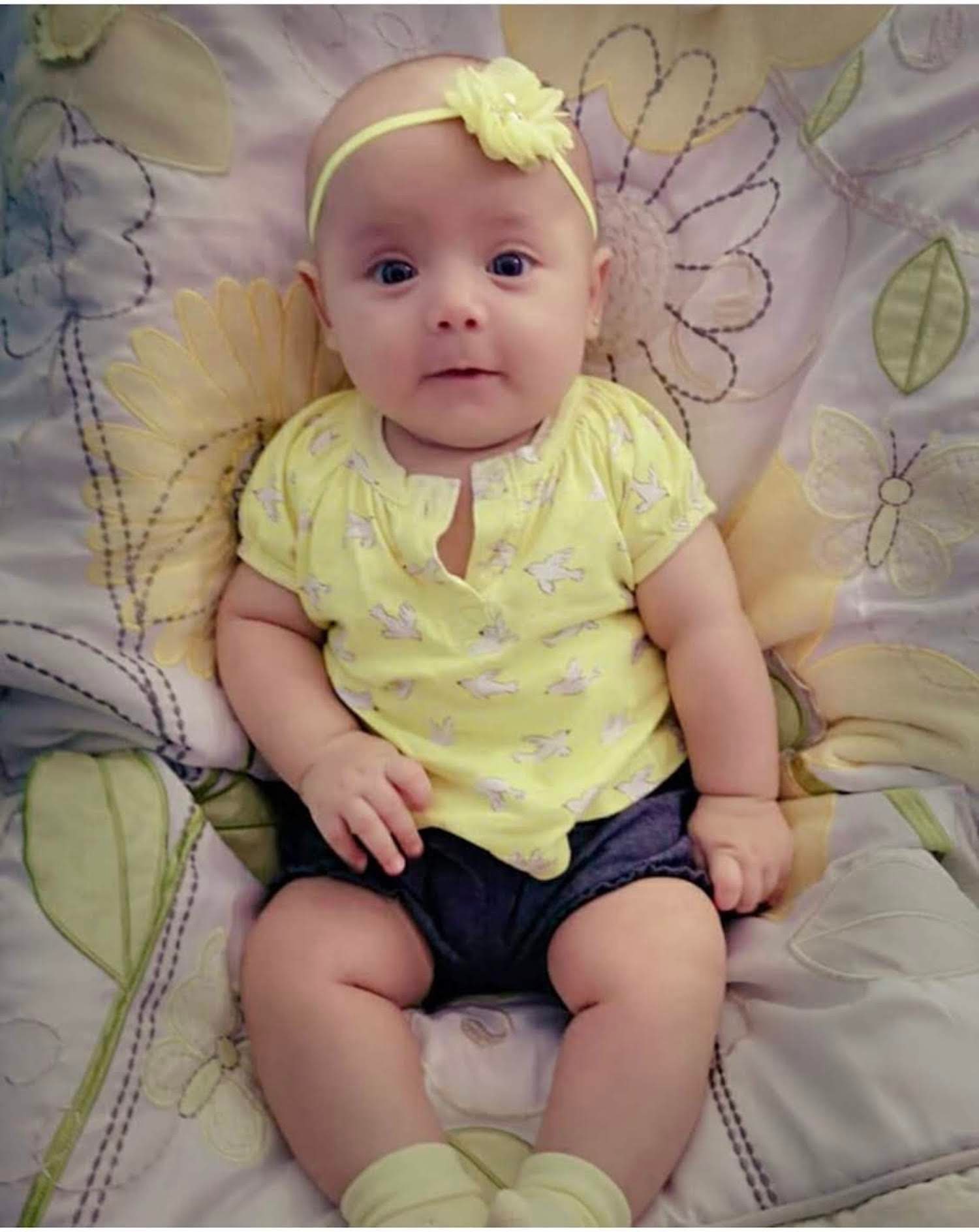 yellow headband for baby girl