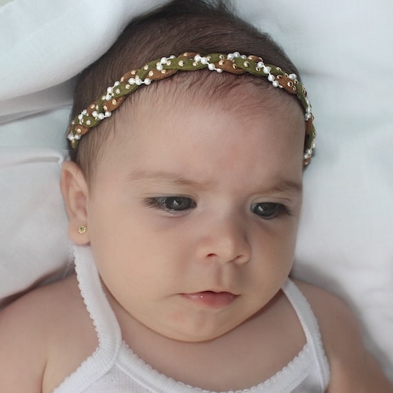braided headband baby