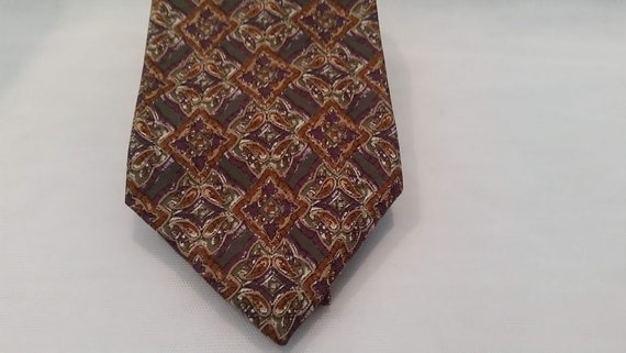 Vintage Christian Dior Neck Tie. All Silk from Italy Made in the USA Christian Dior Men's Tie. Designer Silk Neck Tie.