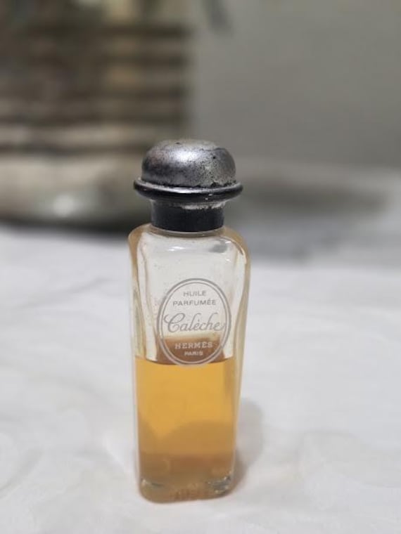 Vintage Authentic Hermes Caleche Perfume Oil. Huile Parfumee  Made in Paris