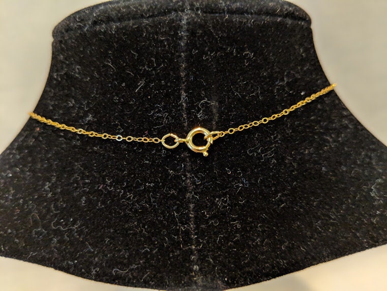 Vintage Nicolo Brecci Pendant Necklace. 14 Karat Gold Filled Pendant ...