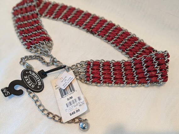 Steve madden chain belt sale