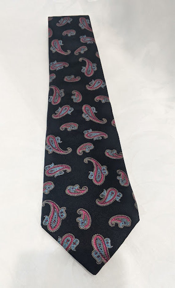 Vintage Christian Dior Paisley Necktie.  Christia… - image 3