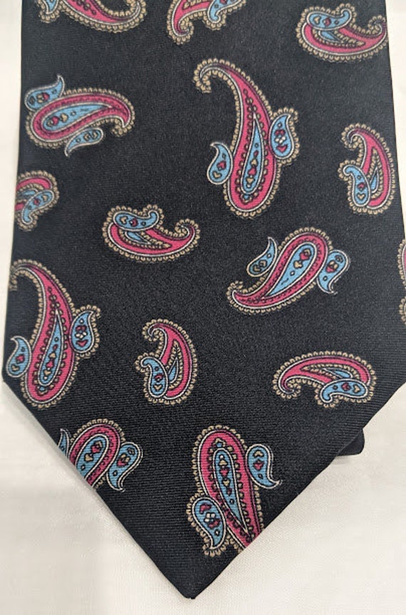 Vintage Christian Dior Paisley Necktie.  Christia… - image 1