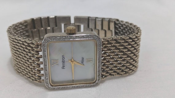Vintage Armitron Now Women's Wrist Watch.  Gold T… - image 2