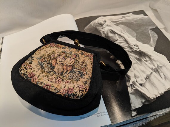 Vintage Tapestry Formal Bag. Needle Point Evening… - image 4