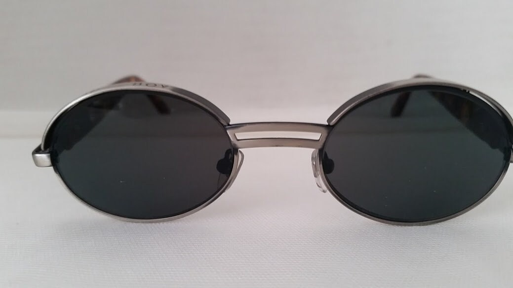 Vintage Bad Boy Small Oval Sunnies. Bad Boy Green Lenses, Funky & Cute ...