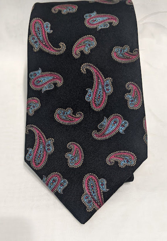 Vintage Christian Dior Paisley Necktie.  Christia… - image 2