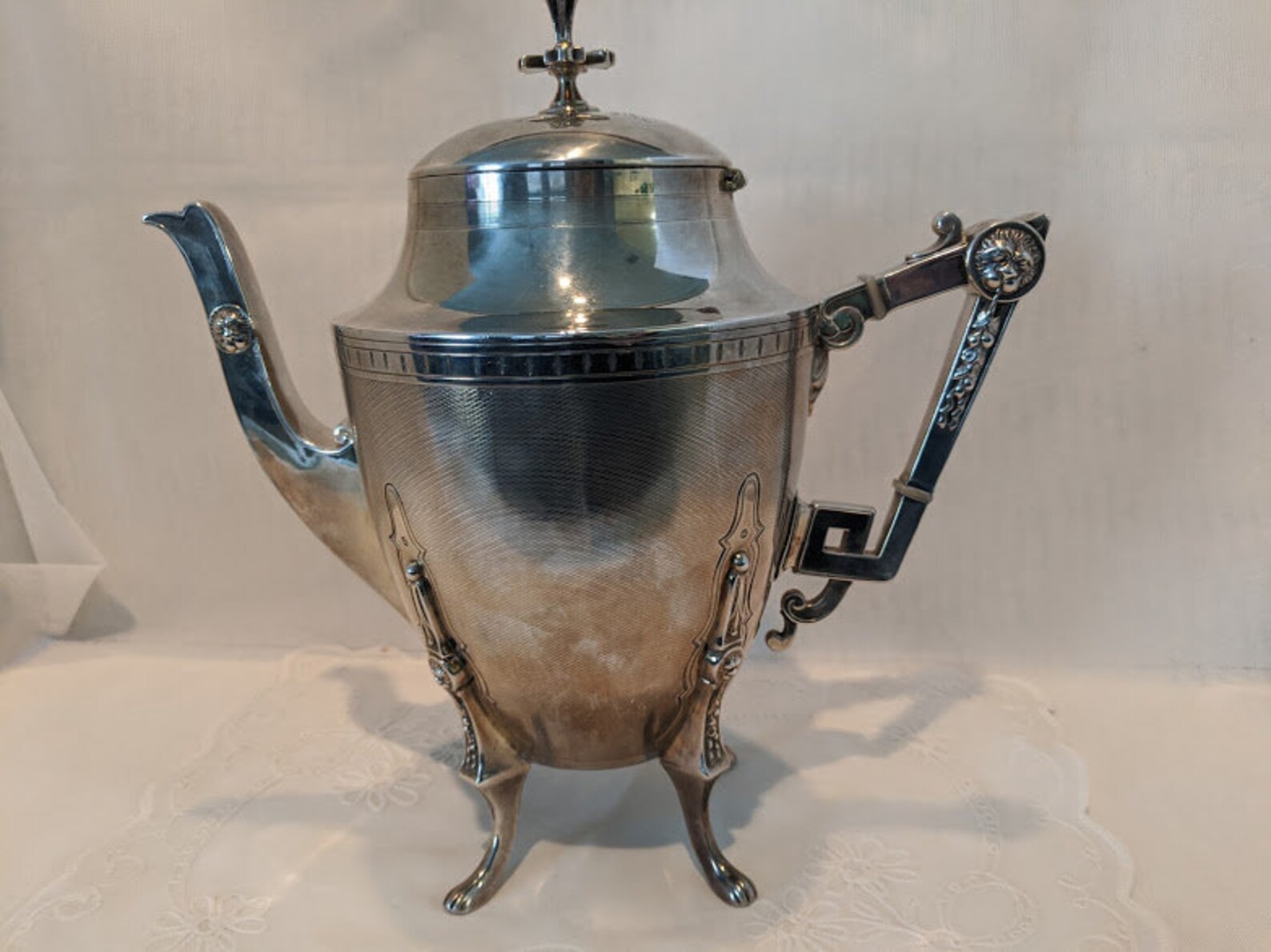Vintage Meriden 1877 Coffee/Tea Pot. Silver Plated Etsy