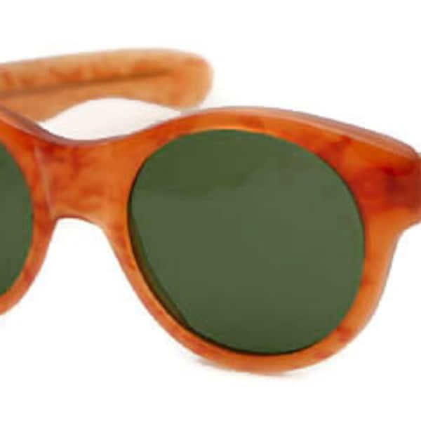 Vintage Sunglasses Elton Amber/Tortoise