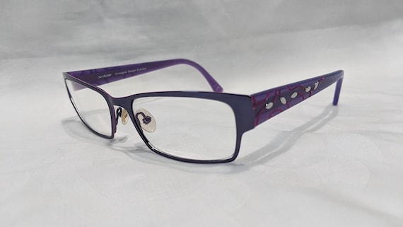 XiDE Purple Eyeglasses Frame.  Imagine Design Eyewear Purple Eye Glasses.