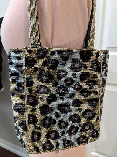 Leopard Cheetah Print Clutch Purse Evening Crossbody Bag - Dark Leopar –  Sophia Collection