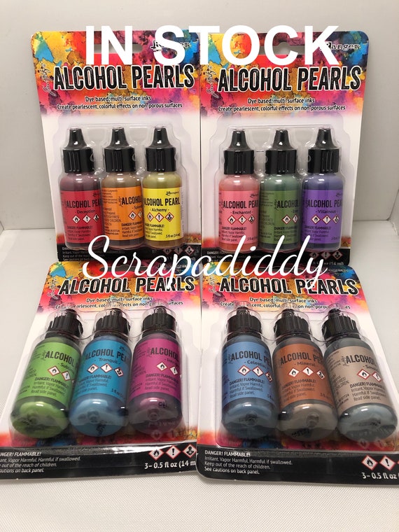 Brand New 2020 Release Ranger Alcohol Ink Swatches - Tim Holtz 