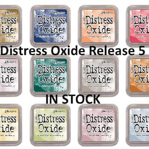 RELEASE #5- Ranger Tim Holtz DISTRESS OXIDE Ink Pads- Set Bundle of All ...