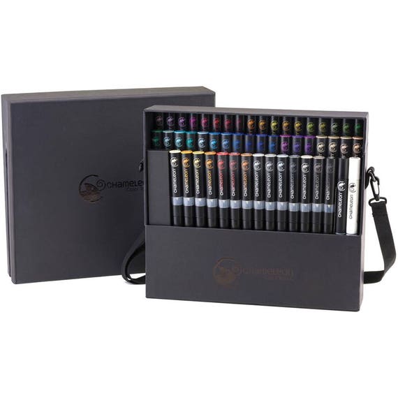 Chameleon Color Tops Marker Set 5//Pkg-Warm Tones