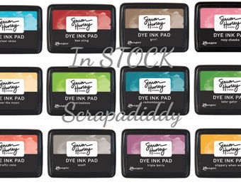 Ranger Simon Hurley Create. Dye Ink Pad (COMPLETE SET) 12 ink pads- 2019 Release- Free US Shipping