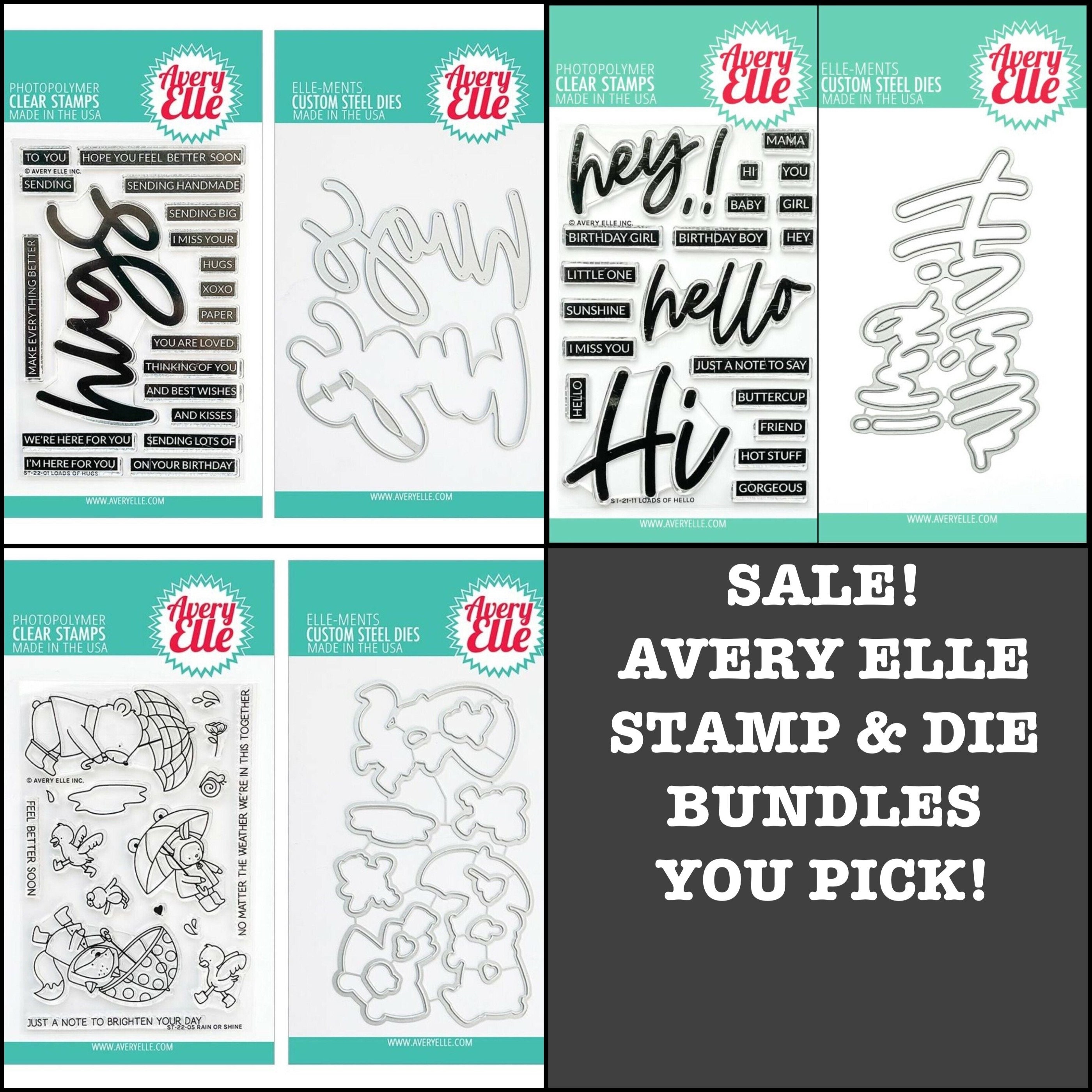 Hot Off The Press Acrylic Stamps, 8 by 8-inch, Janie's Christmas Kids