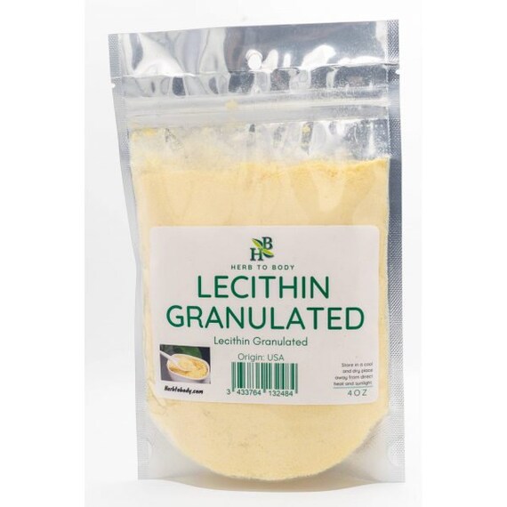 Lecithin Granulated 4oz Etsy