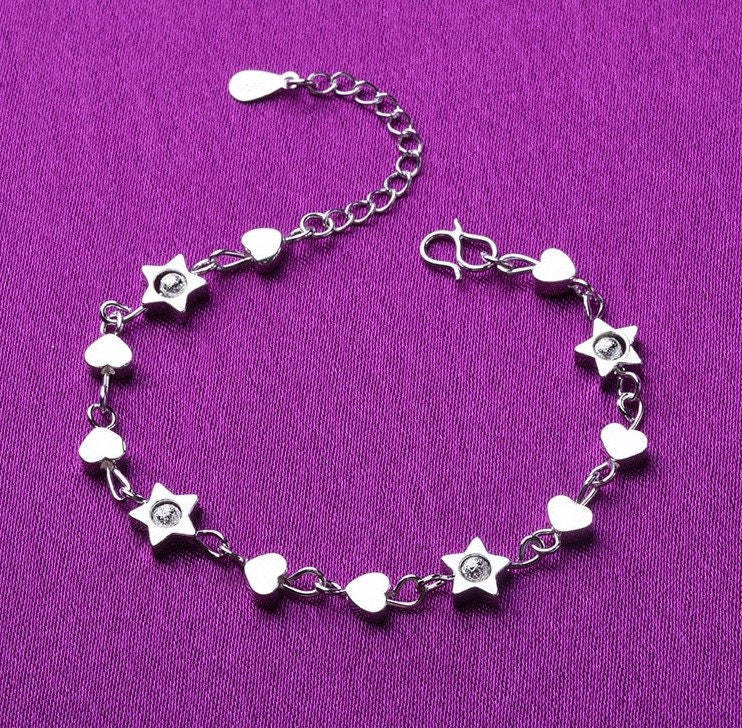 BOPREINA Women Charm Beads Bracelet Star Moon Heart India