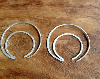 Small Double Hoop Earrings