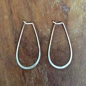 Teardrop Hoops image 1