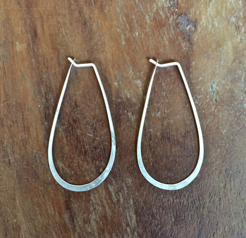 Teardrop Hoops image 1