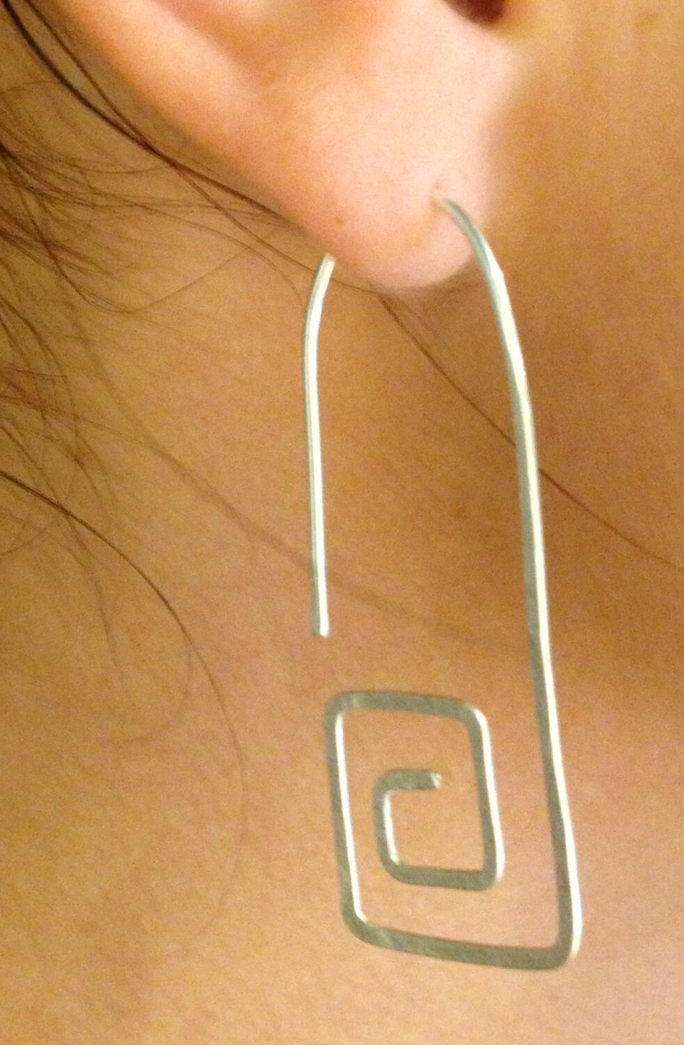 •ASP• silver dangle earrings