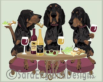 black and tan coonhound stuffed animal