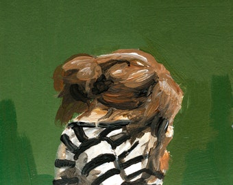 Im Versteck - Kunstdruck