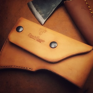 Gransfors Small Forest Axe Custom leather sheath M2