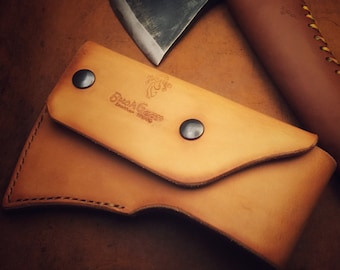 Gransfors Small Forest Axe Custom leather sheath M2