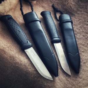 Tradicional Scandinavian  Leather sheath for Morakniv 2000