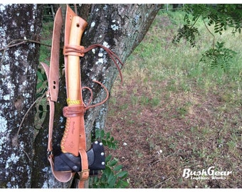 Leather Axe Shoulder Strap / Carry sling system